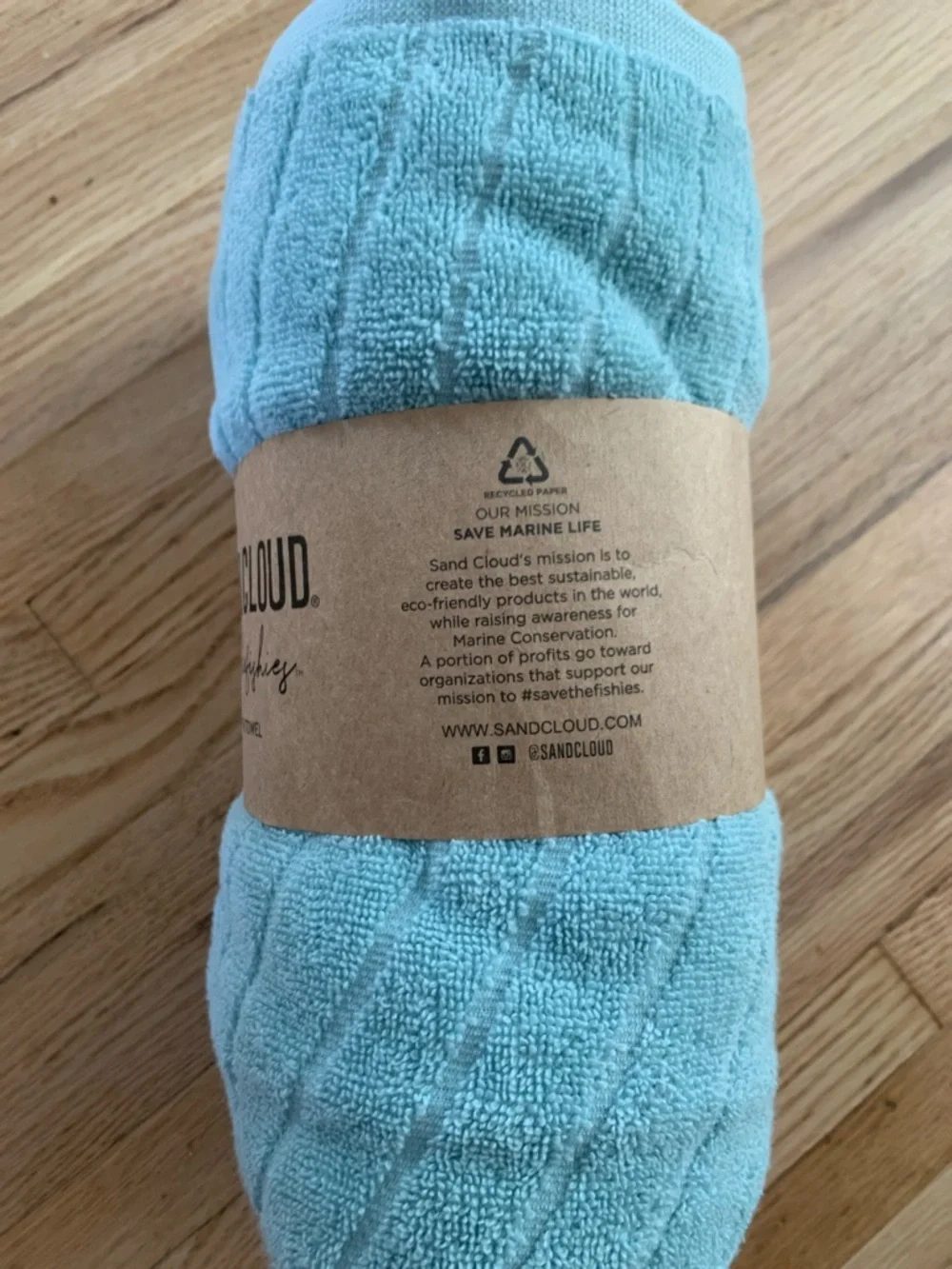 NWT Sand Cloud Bath Towel